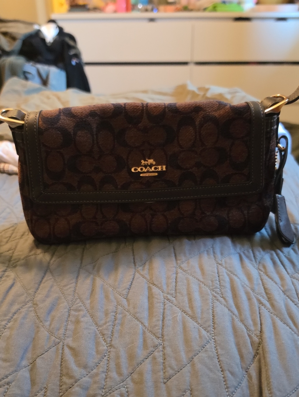 Coach Small Etta Flap Bag